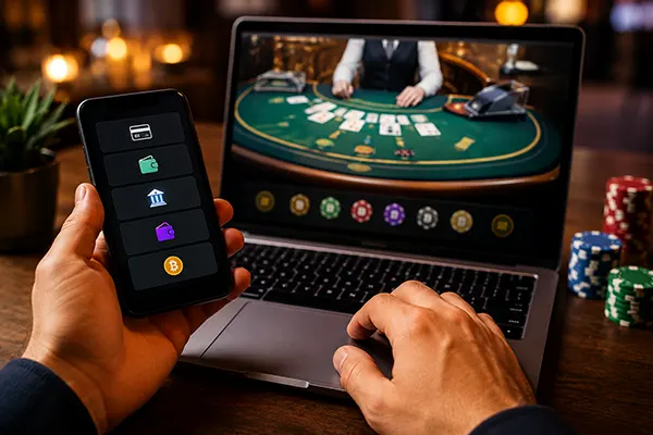 Live dealer table